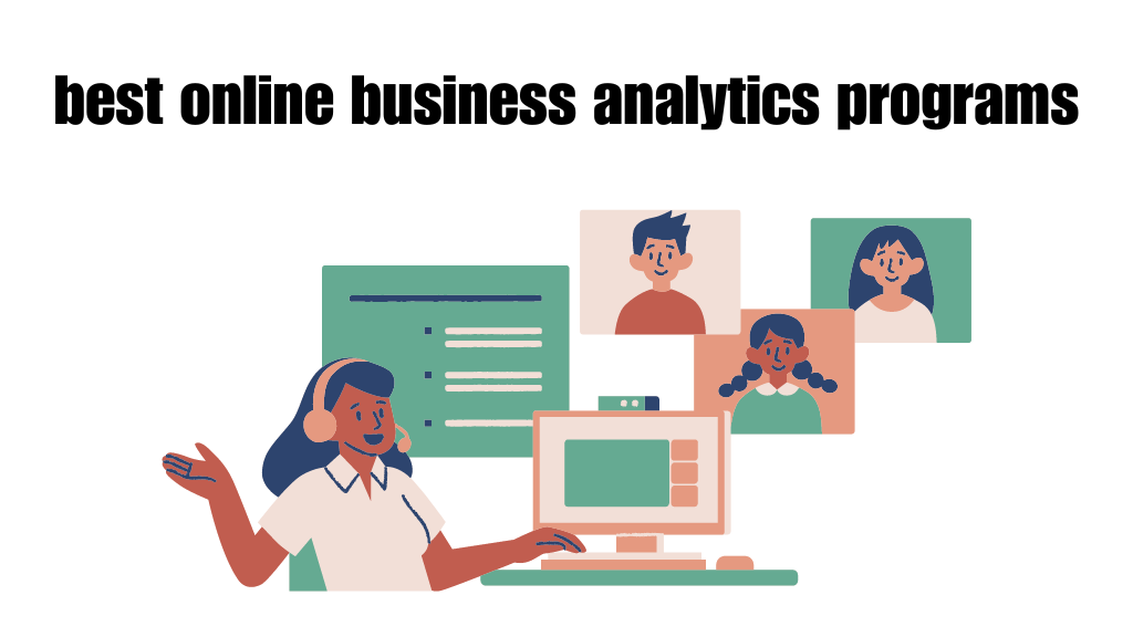 best online business analytics programs